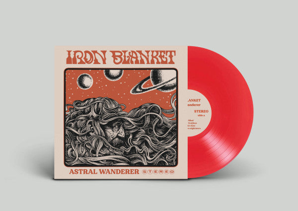 Iron Blanket : Astral Wanderer (12", Album, Ltd, Blo)