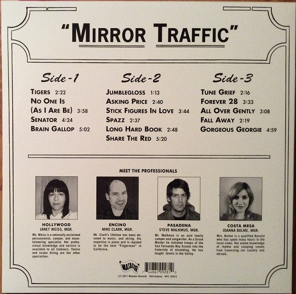 Stephen Malkmus & The Jicks : Mirror Traffic (LP + LP, S/Sided, Etch + Album)
