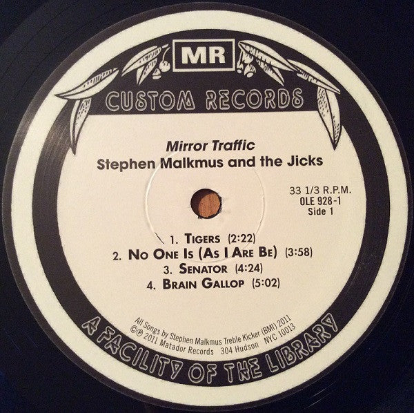 Stephen Malkmus & The Jicks : Mirror Traffic (LP + LP, S/Sided, Etch + Album)