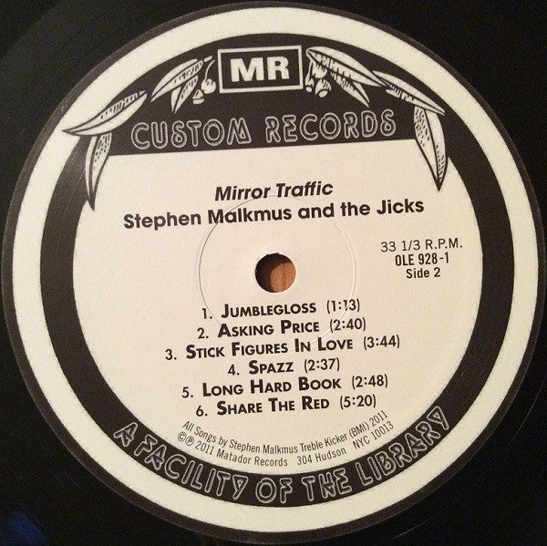 Stephen Malkmus & The Jicks : Mirror Traffic (LP + LP, S/Sided, Etch + Album)