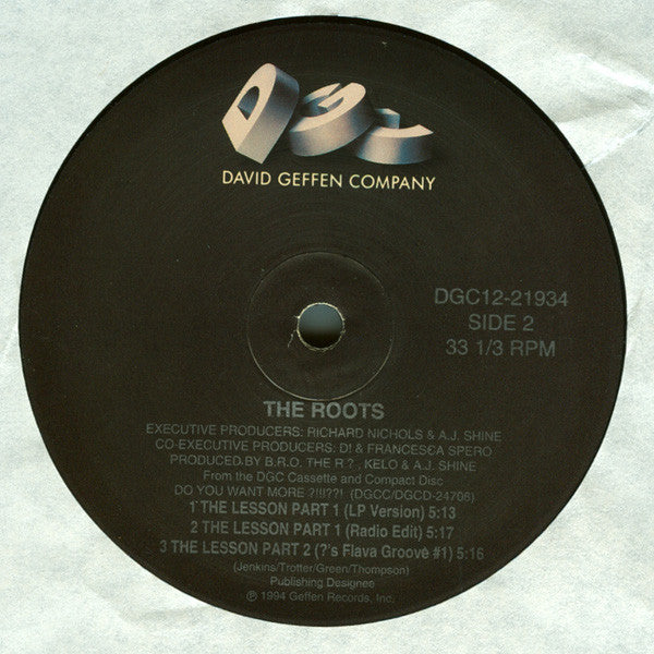 The Roots : Distortion To Static (12", Maxi)
