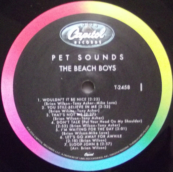 The Beach Boys : Pet Sounds (LP, Album, Mono, RE, MPO)