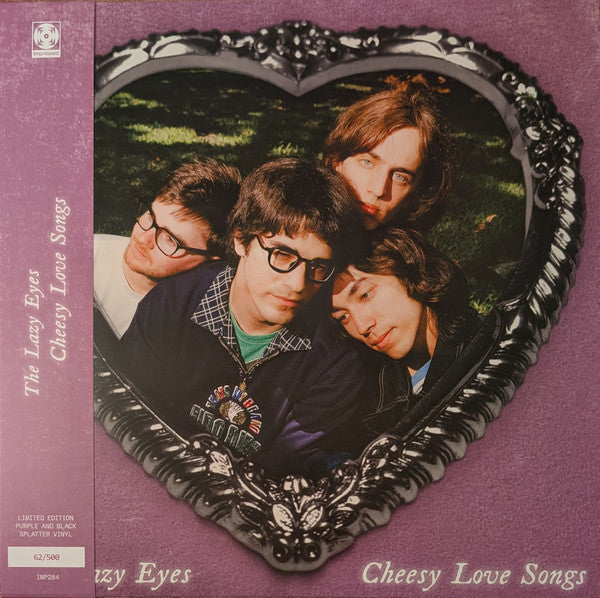 The Lazy Eyes : Cheesy Love Songs (LP, Album, Ltd, Num, Pur)