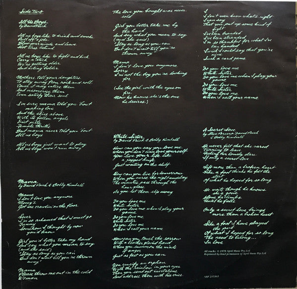 Toto : Hydra (LP, Album, Gat)