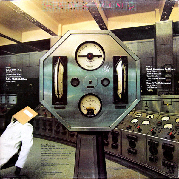 Hawkwind : Quark, Strangeness And Charm (LP, Album)