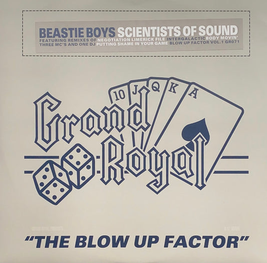 Beastie Boys : Scientists Of Sound (12", EP, Inj)