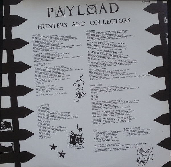 Hunters & Collectors : Payload (12", EP)