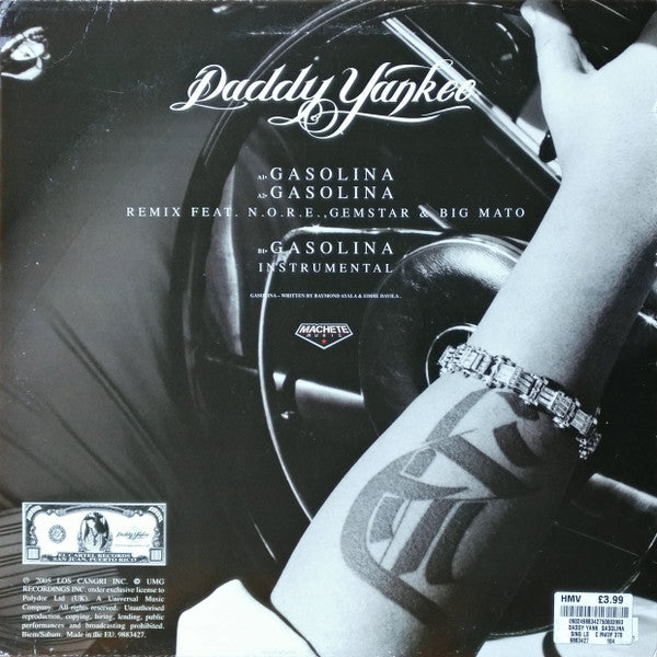 Daddy Yankee : Gasolina (12", Single)