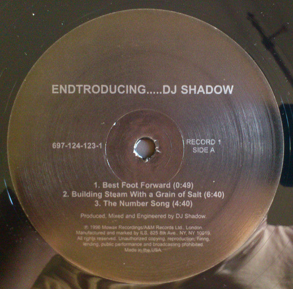 DJ Shadow : Endtroducing..... (2xLP, Album, RE)