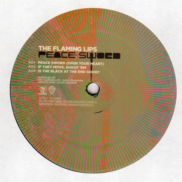 The Flaming Lips : Peace Sword (12", EP, Ltd, Gat)