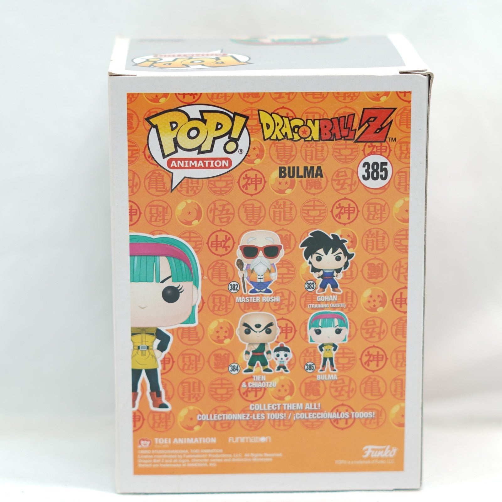 Funko - POP DRAGONBALL Z / BULMA -  #385 Vinyl NEW