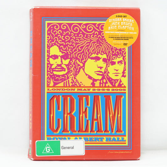 CREAM - Royal Albert Hall 2005 Live 2 x DVD