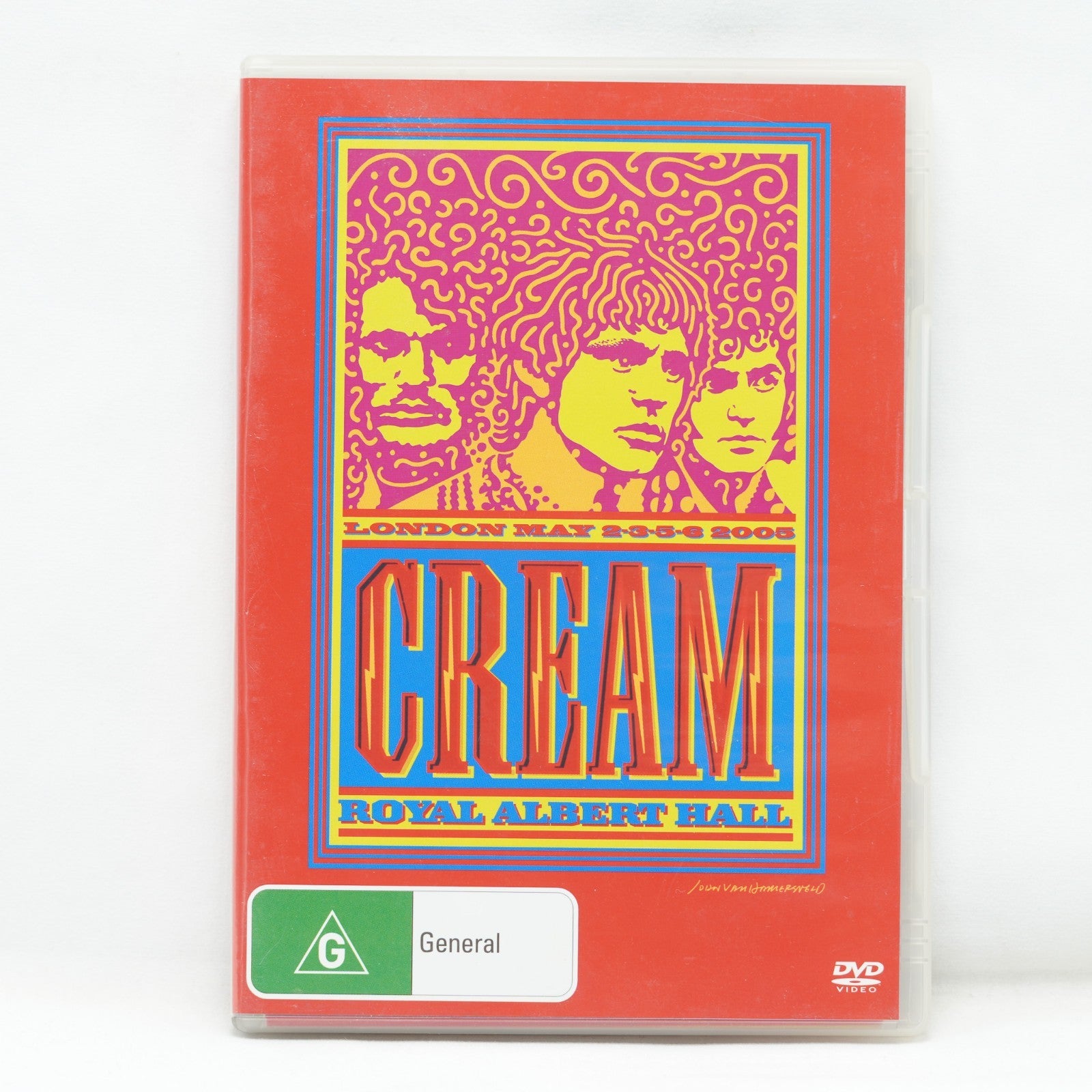 CREAM - Royal Albert Hall 2005 Live 2 x DVD