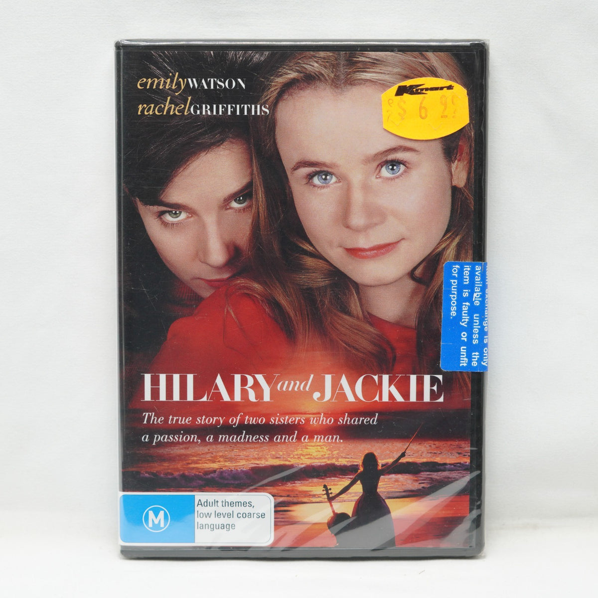 Hilary And Jackie : Emily Watson : NEW DVD : Region 4 *True Story  Rare OOP*