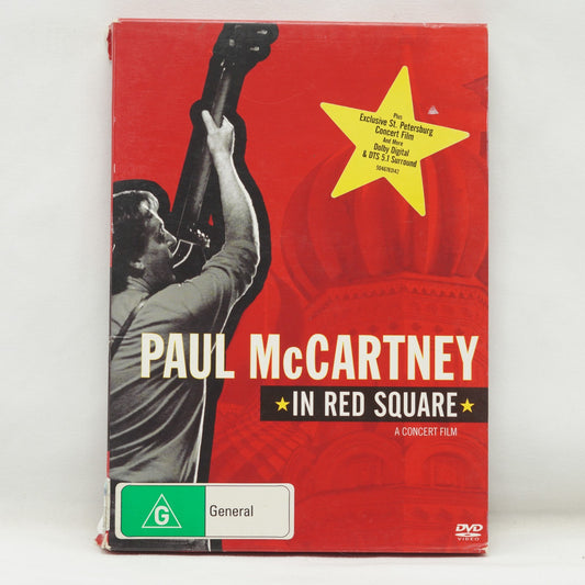 Paul Mccartney ~ In Red Square : A Concert Film DVD. In Slip Case