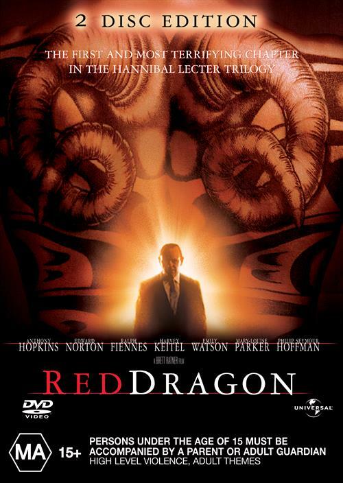Red Dragon  (DVD, 2002) 2 Disc Set