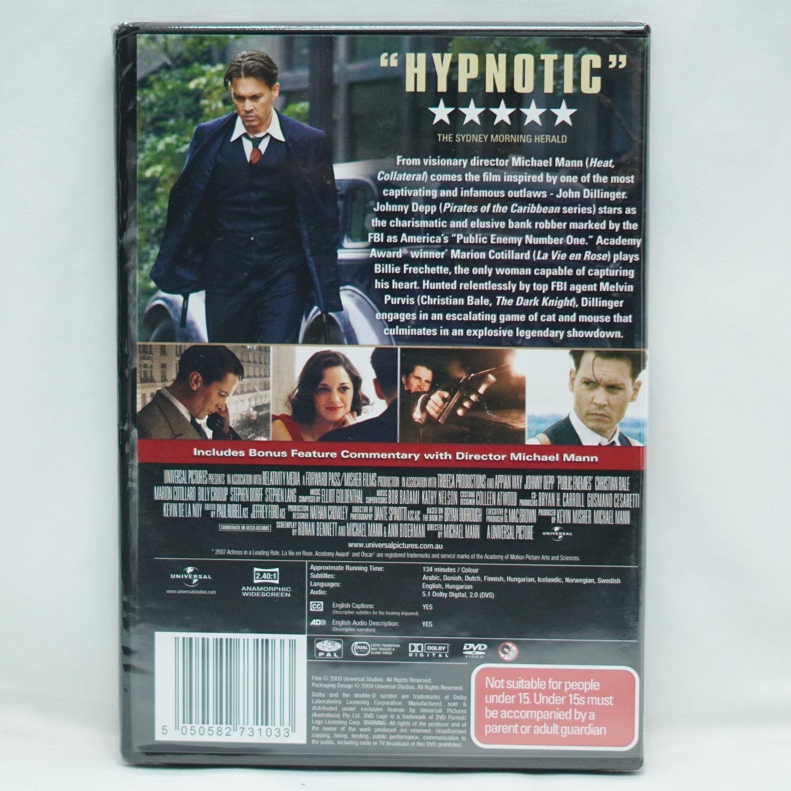 Public Enemies (DVD, 2009)