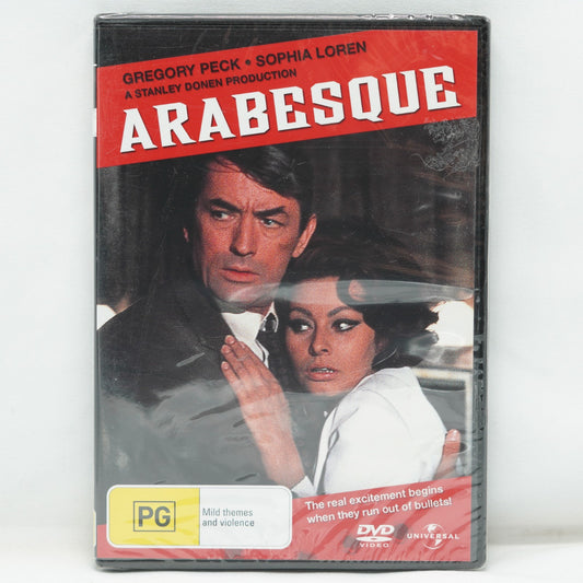 Arabesque (1966) (Gregory Peck Sophia Loren) (Australia Region 4) DVD - New
