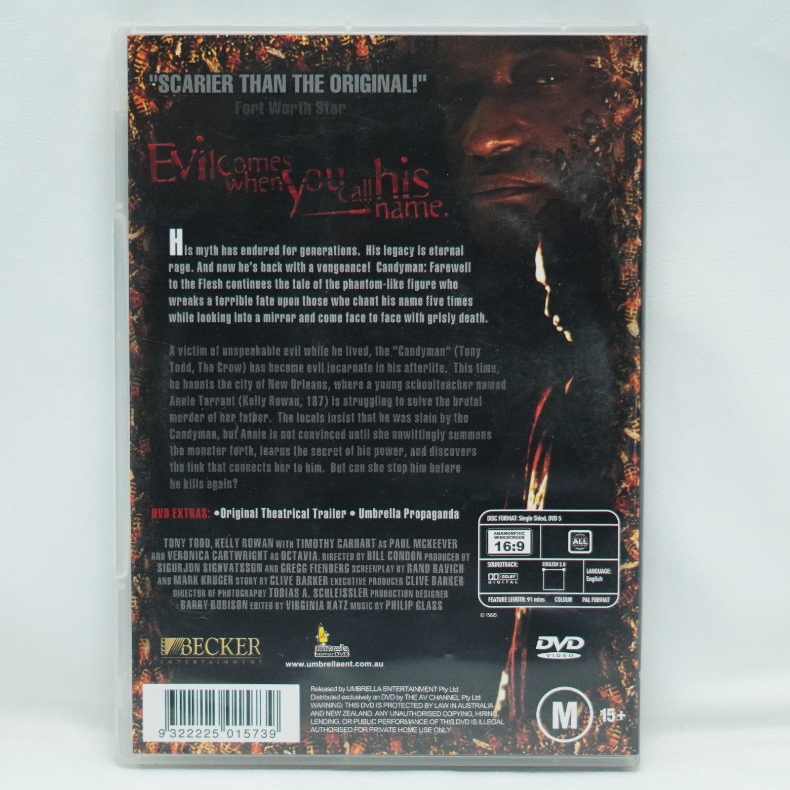 Candyman 2 - Farewell To The Flesh (DVD, 1995)