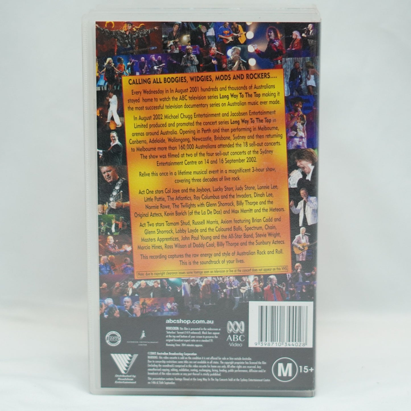 Long Way To The Top, Live In Concert (VHS PAL, 2002)
