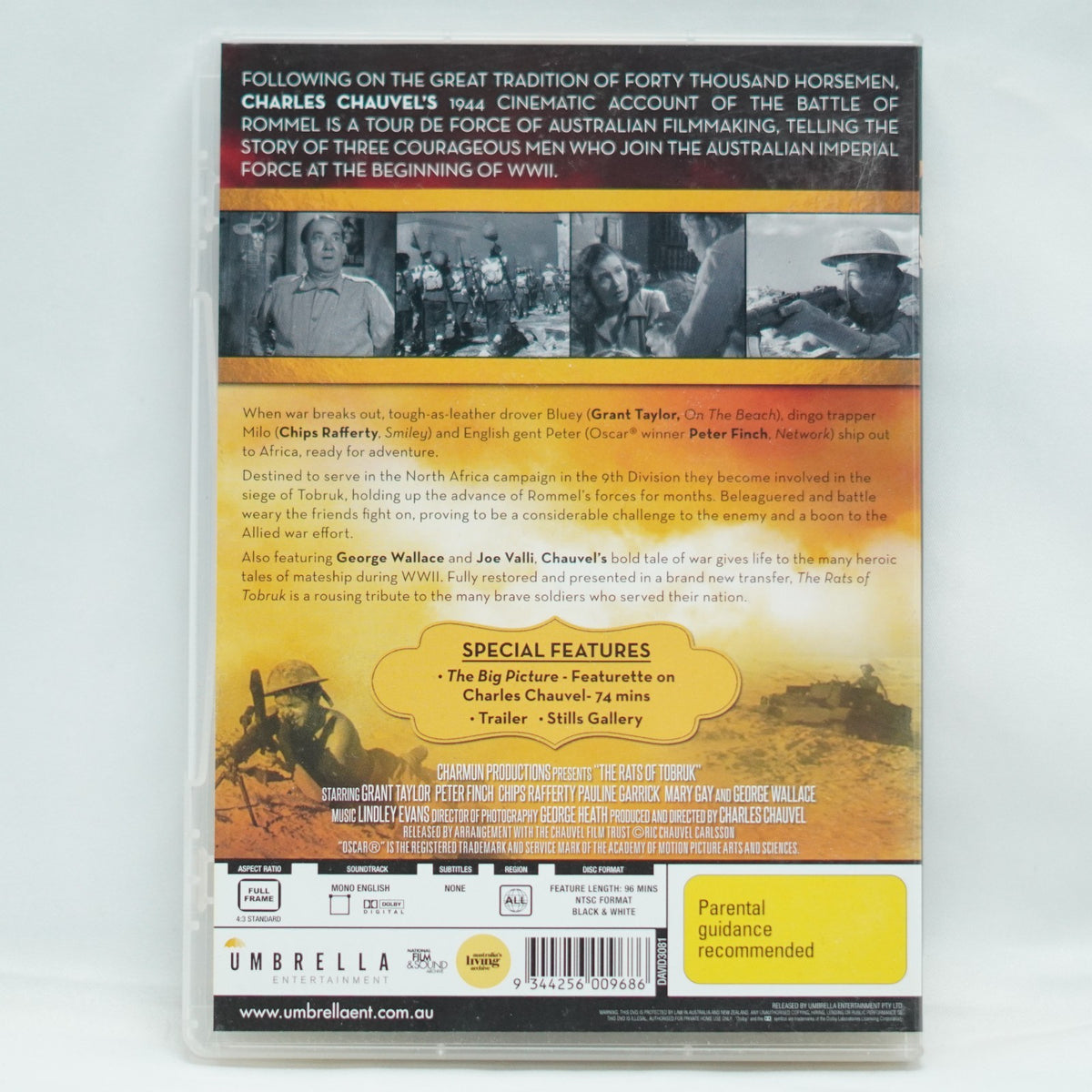 The Rats of Tobruk (DVD, 1944)