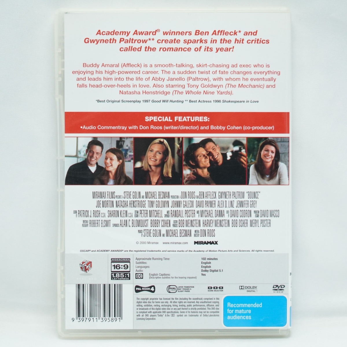Bounce (DVD, 2014)