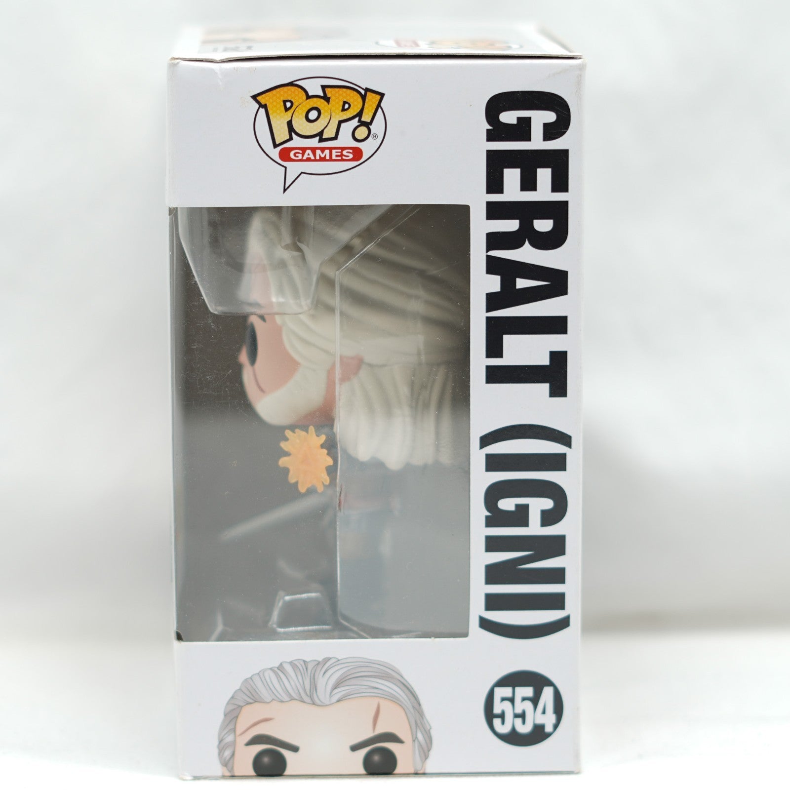The Witcher #554 - Wild Hunt Geralt (igni) Glows in the Dark - Funko Pop! Vinyl