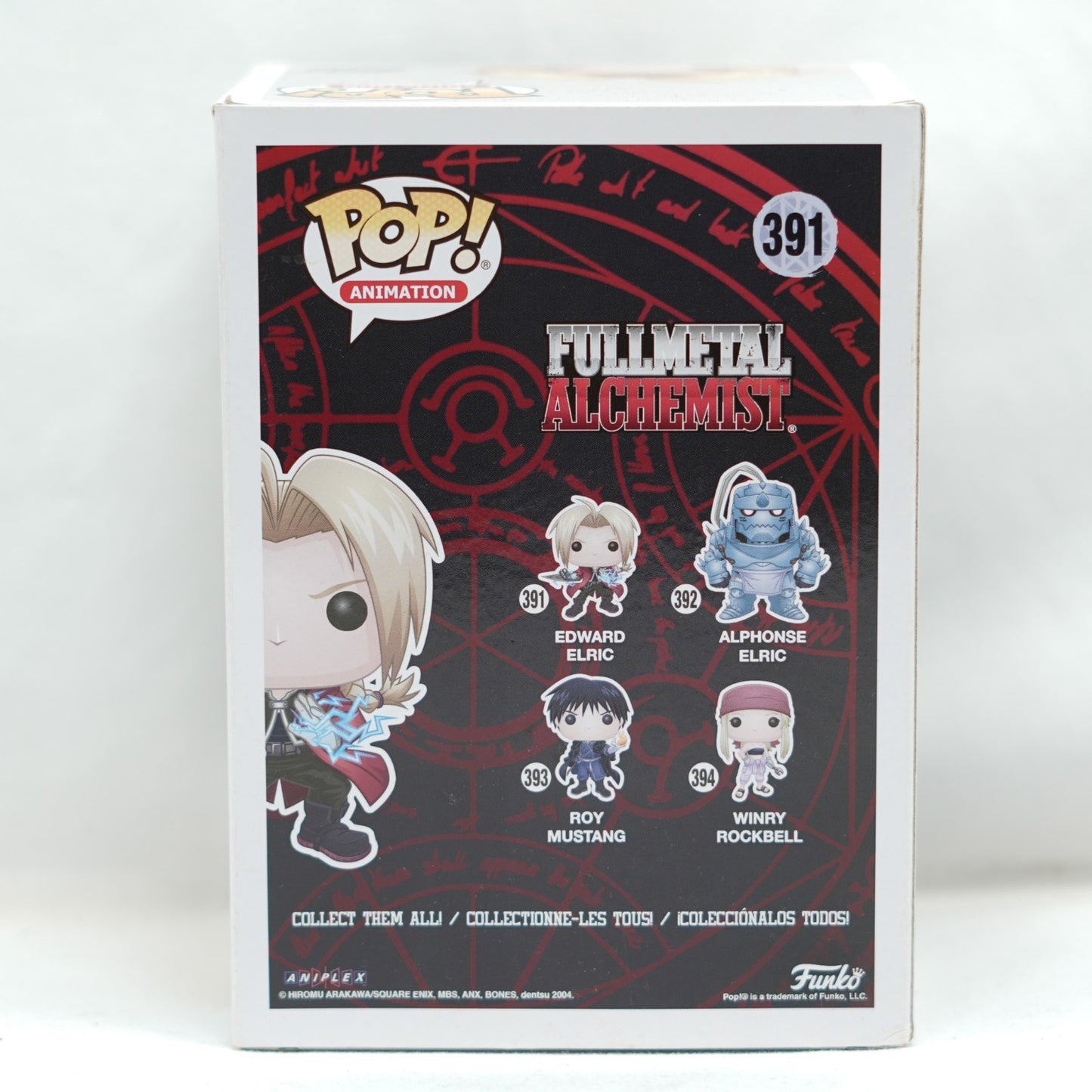 Edward Elric 391 Fullmetal Alchemist Funko Pop Vinyl New