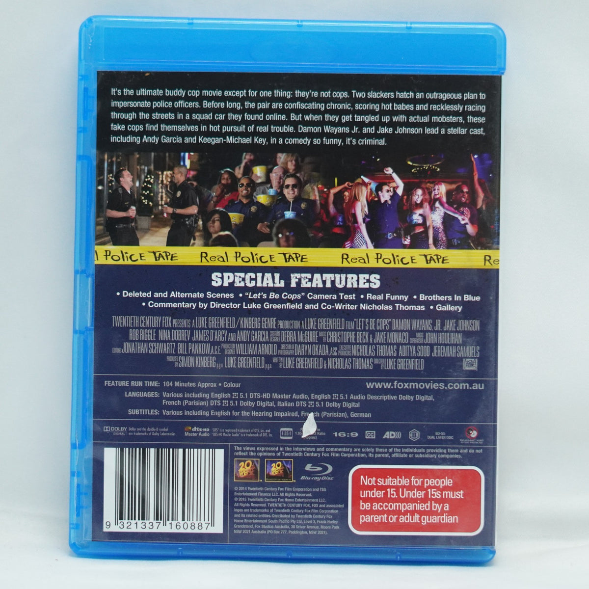 Let's Be Cops BLU-RAY Region B