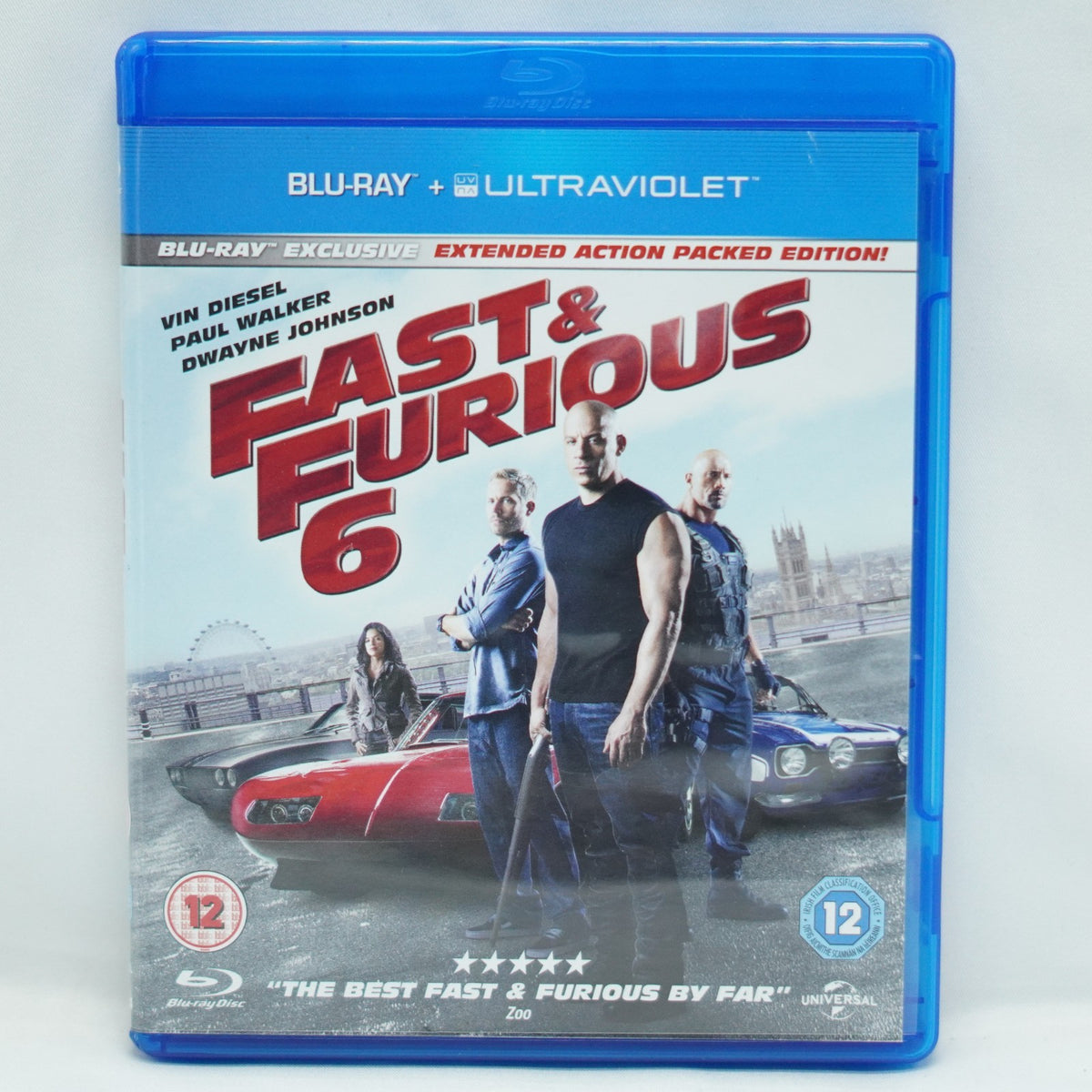 Fast & Furious 6 BLU RAY