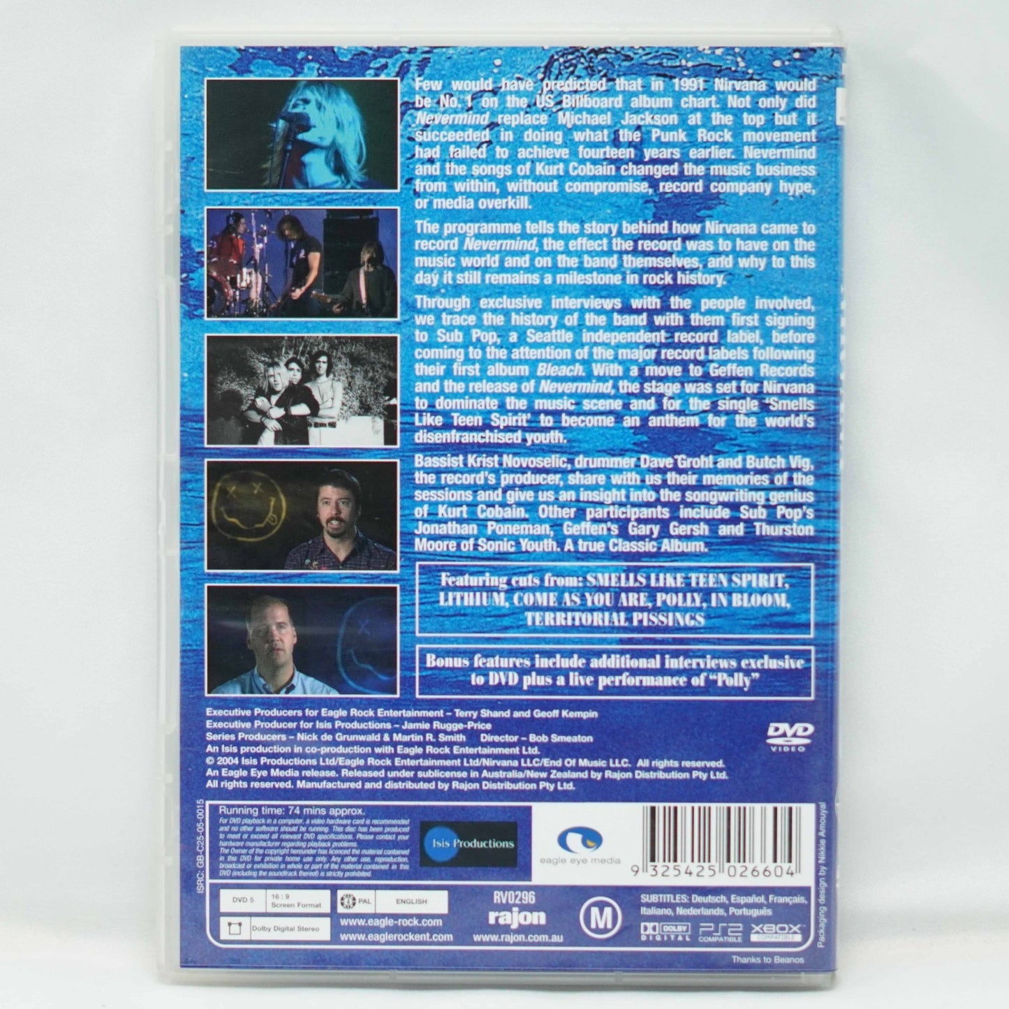 Nirvana - Nevermind - Classic Albums (DVD, 2005) Region 4