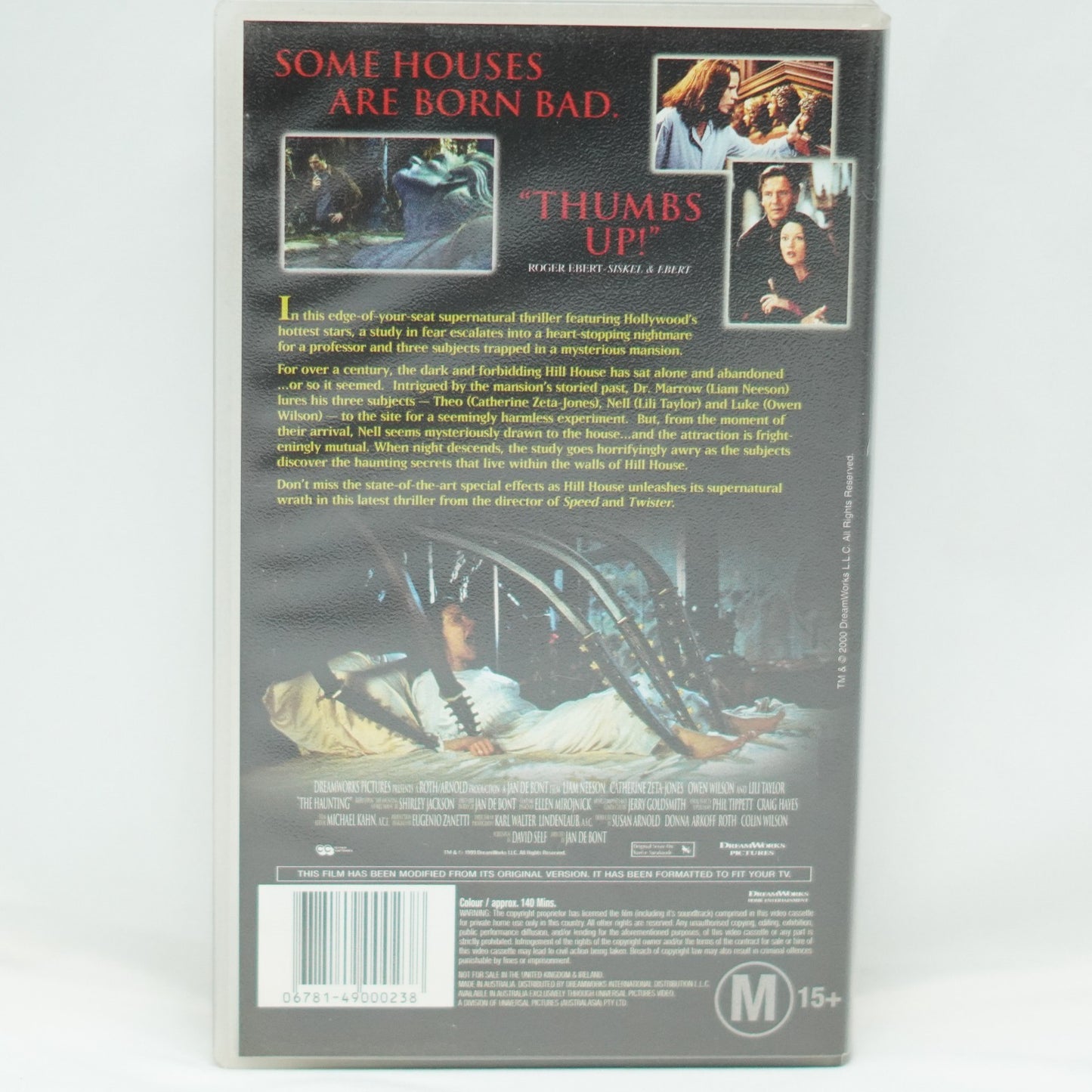 The Haunting VHS Video Tape