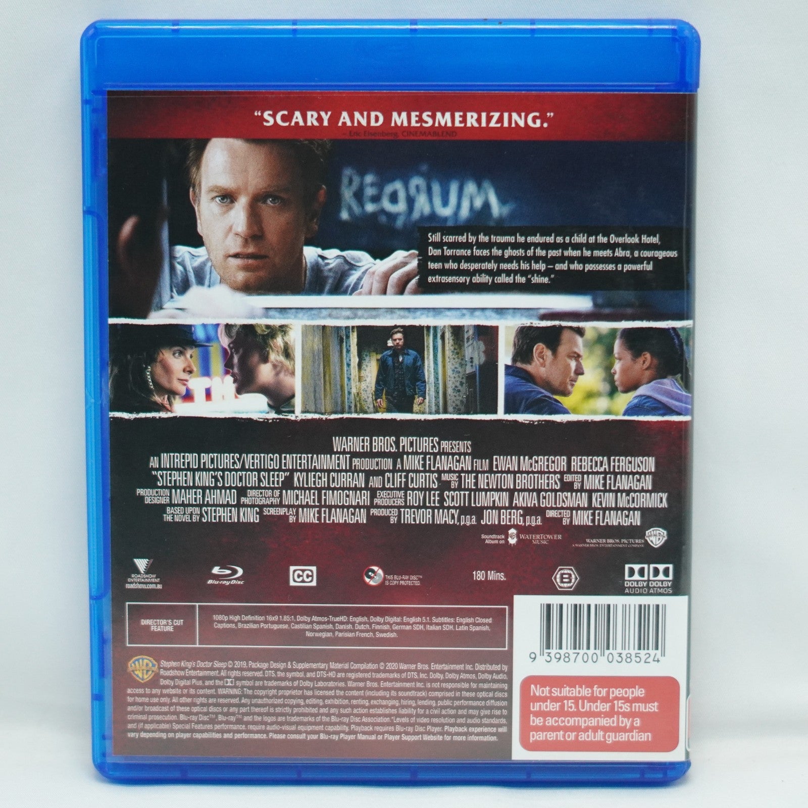 Stephen King's Doctor Sleep  Blu Ray
