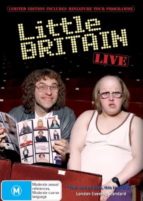 Little Britain - Live (DVD, 2006) Limited Edition Slipcover