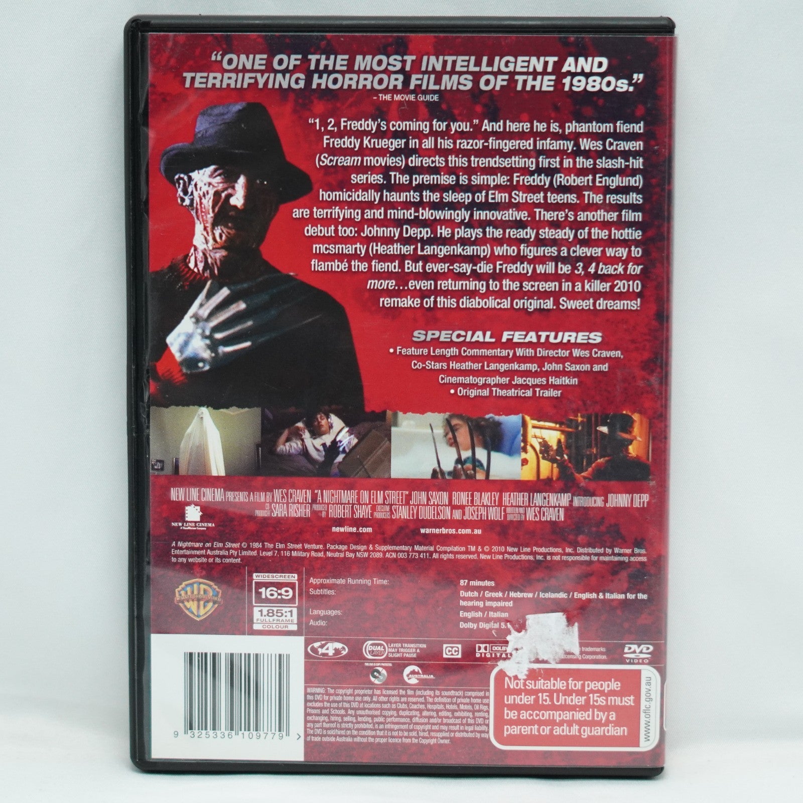 A Nightmare On Elm Street (DVD, 1984)