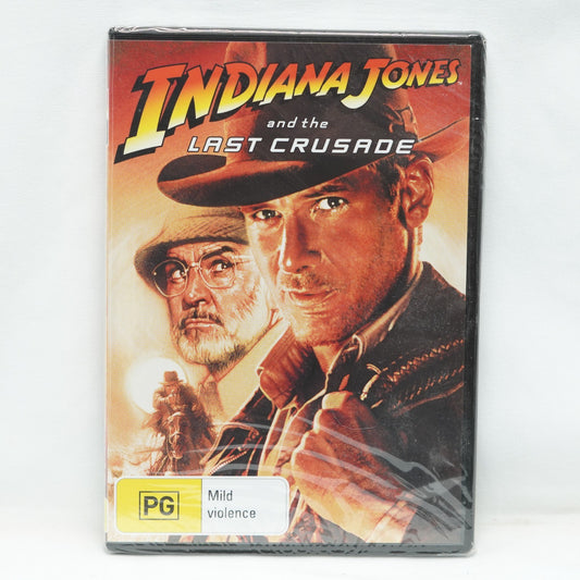 Indiana Jones And The Last Crusade (DVD) Brand New & Sealed - Region 4