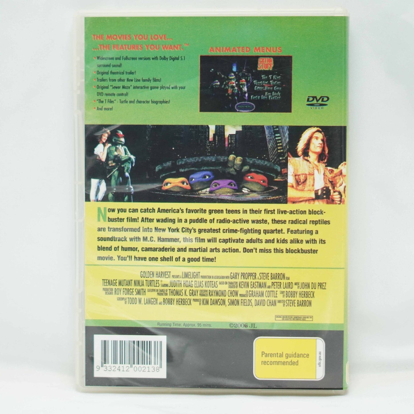 Teenage Mutant Ninja Turtles-The Original Movie (DVD)
