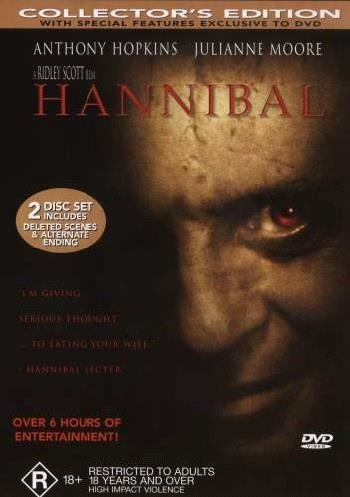 Hannibal DVD Crime Drama Thriller Region 4
