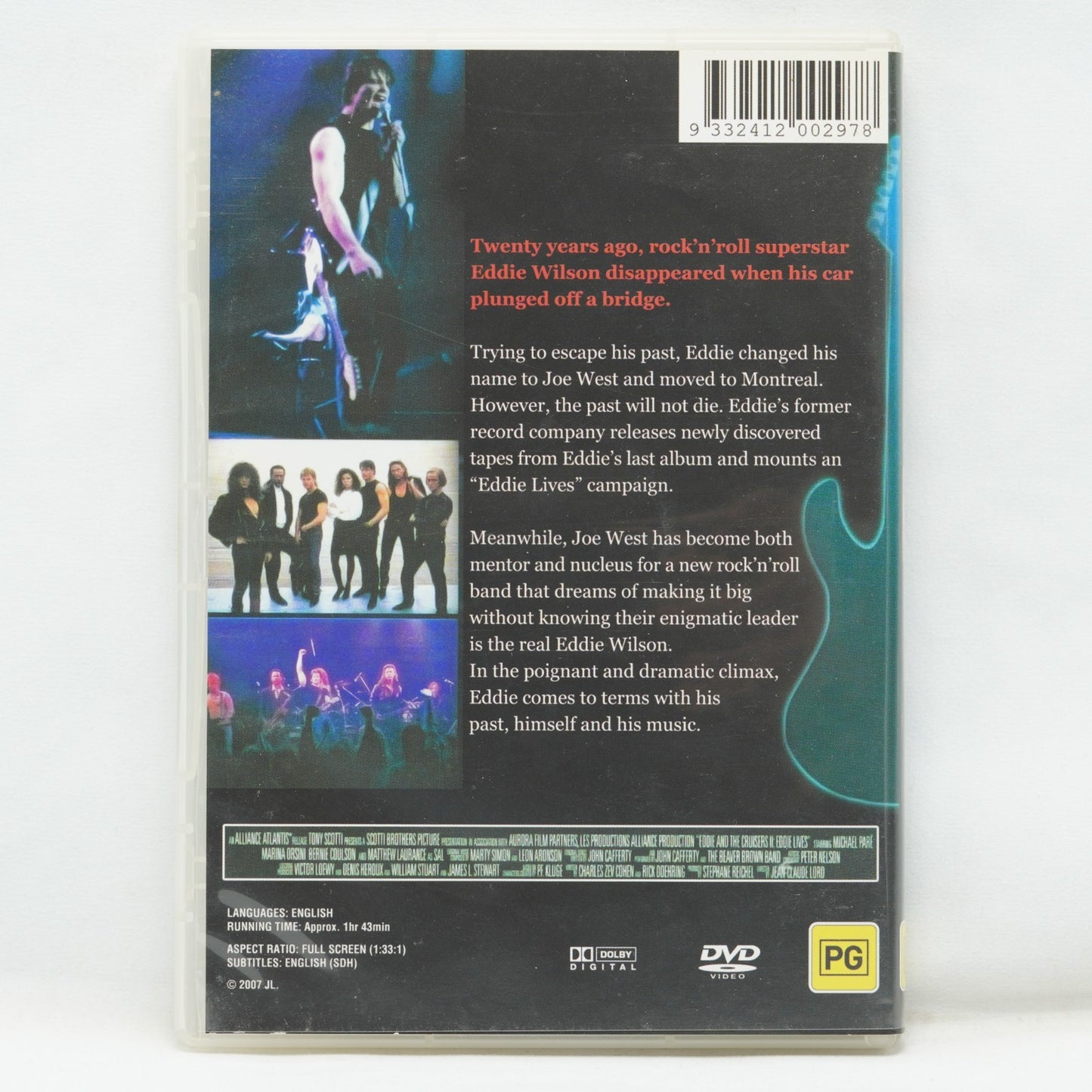 Eddie & the Cruisers 2 (DVD, 2007)