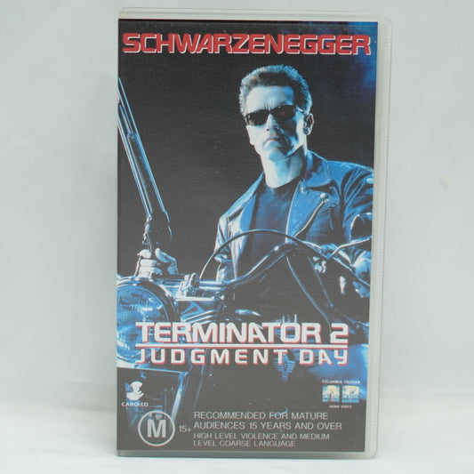 TERMINATOR 2 JUDGEMENT DAY - VHS
