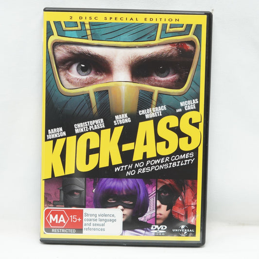 Kick-ass (2 Disc Special Limited Edition w/Slipcase)  (DVD)