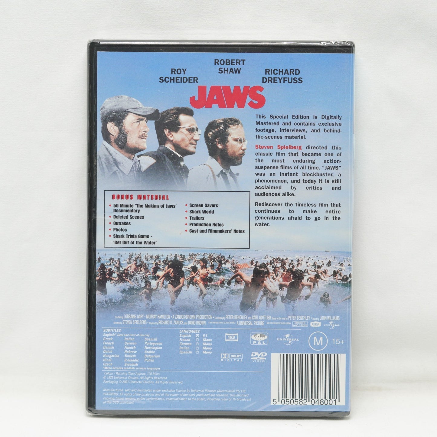 Jaws DVD Brand New R4