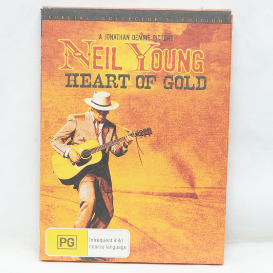 Neil Young Heart Of Gold DVD Region 4 (2-disc Set, Special Edition)