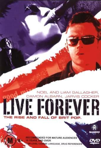 Live Forever The Rise and Fall of Brit Pop DVD PAL