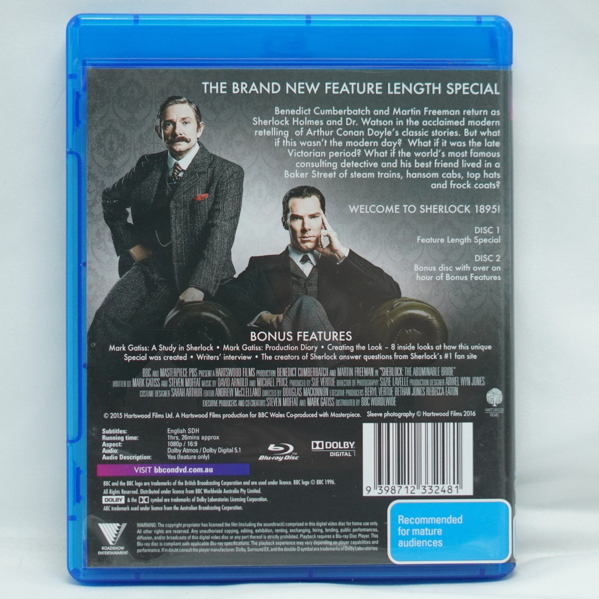 Sherlock Holmes -The Abominable Bride (Blu-ray 2016)