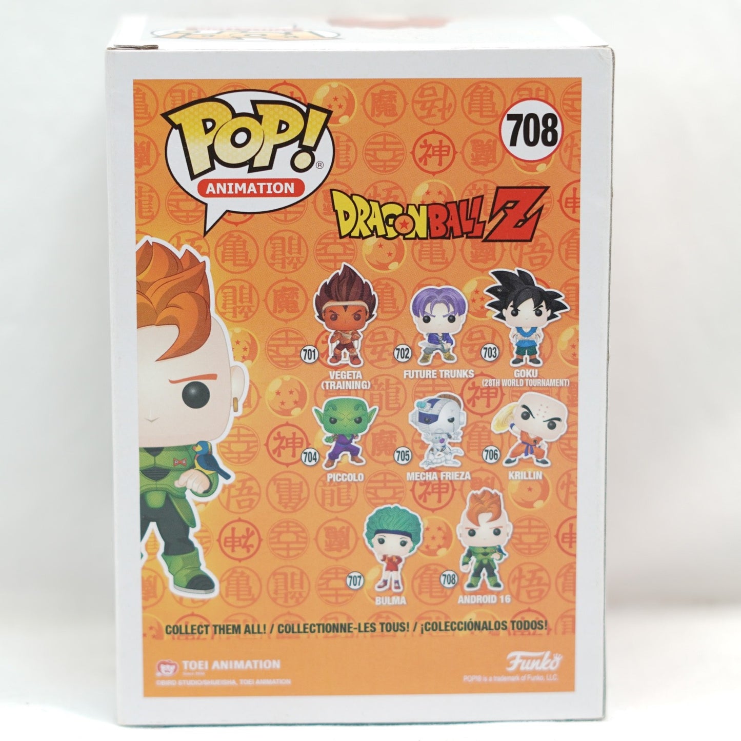 Funko Pop - Android 16 -DragonBall Z 708 Metallic