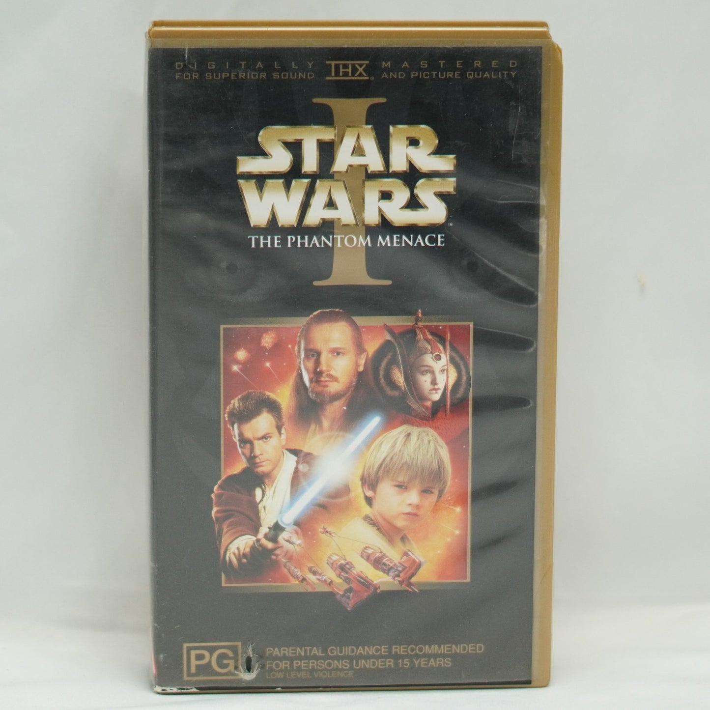 STAR WARS EPISODE 1 The Phantom Menace PAL VHS
