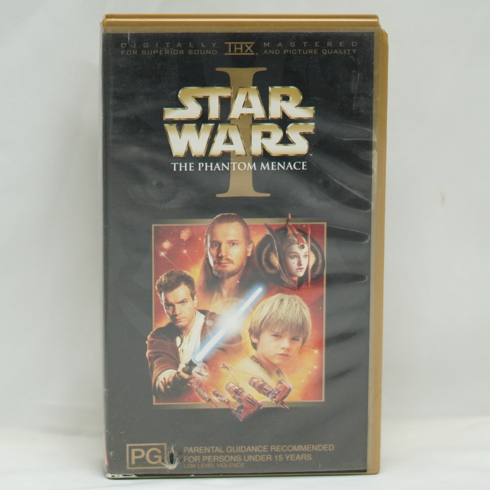 STAR WARS EPISODE 1 The Phantom Menace PAL VHS