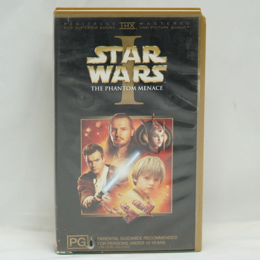 STAR WARS EPISODE 1 The Phantom Menace PAL VHS