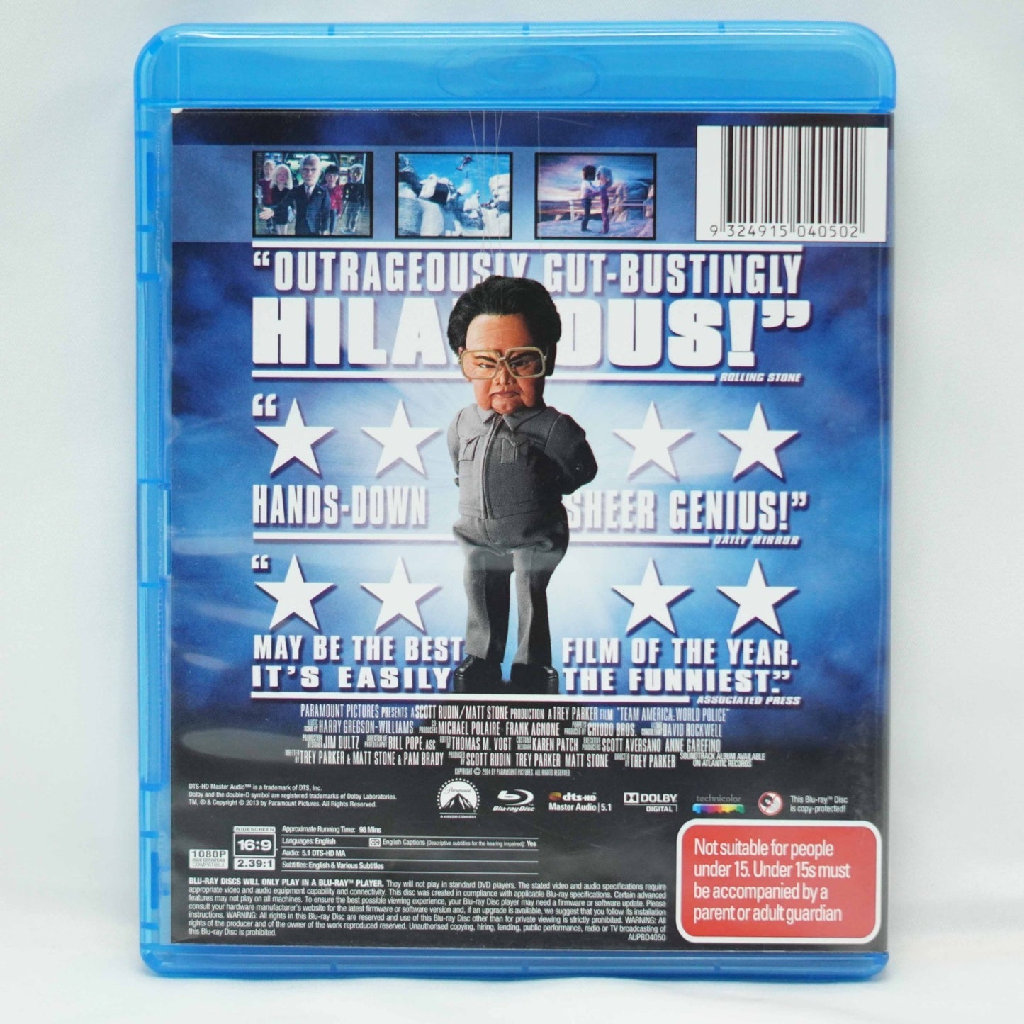Team America - World Police (Blu-ray, 2004)